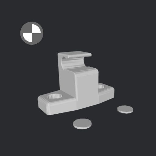 BMW E46 Güneşlik Klipsi