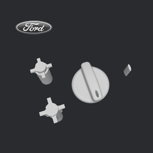 Ford Escort MK6–MK7 Havalandırma Düğmesi